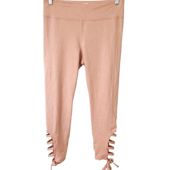 JoyLab Women's Peach Leggings Side Ties Inside Pocket XL - Picture 1 of 4